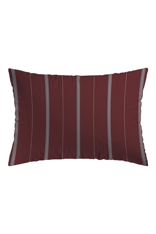 2 federe in raso di cotone 80 fili/cm² Lioré - Bordeaux