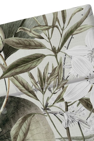 Lenzuolo sopra in raso di cotone 80 fili/cm² - Verde chiaro