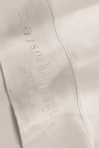 Parure lenzuola in raso di cotone 80 fili/cm² - Beige