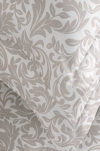 Parure lenzuola in raso di cotone 80 fili/cm² Esprit Damas - Taupe