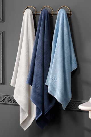 Set bagno - 4 Pezzi - Blu Scuro