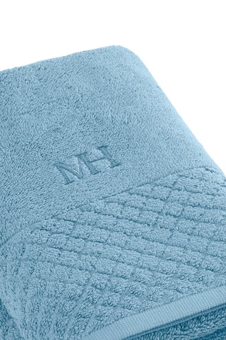 4 asciugamani - Celeste