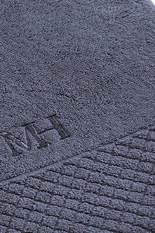 2 asciugamani - Blu-grigio - 50 x 100 cm