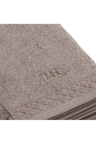 4 guanti da bagno - Marrone