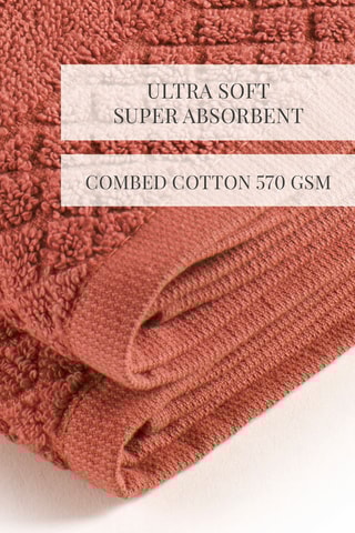 2 strofinacci - Terracotta 