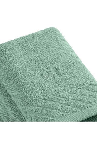 4 asciugamani ospite - Verde - 30 x 30 cm