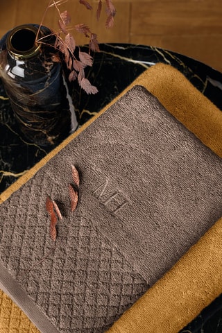 2 asciugamani - Giallo - 50 x 100 cm