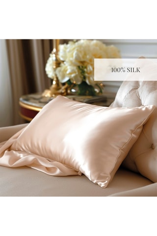 Federa in seta Silence de soie - Beige