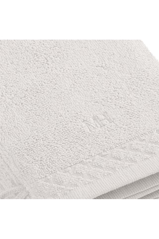 4 guanti da bagno Eden - Bianco