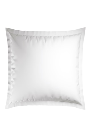 2 federe in raso di cotone 80 fili/cm² Paris - Bianco