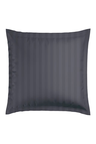 2 federe in raso di cotone 80 fili/cm² Jardin Botanique - Grigio scuro