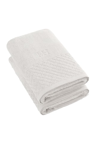 2 asciugamani Eden - Bianco - 50 x 100 cm