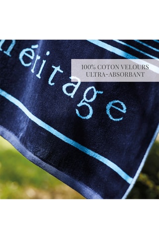 Telo mare Jules - Blu - 90 x 180 cm