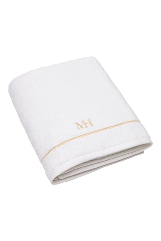 Telo bagno Eden - Bianco - 100 x 150 cm