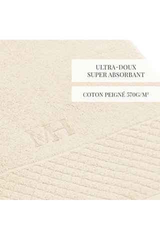 Set lenzuola e asciugamani - Avorio - 50 x 100 cm e 70 x 40 cm