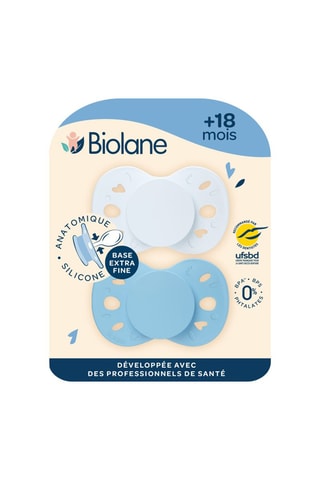 Sucette anatomique en silicone Essentielle - Dès 18 mois