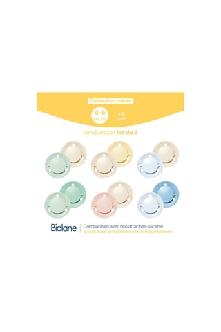 Sucette ronde Originale - De 0 à 6 mois