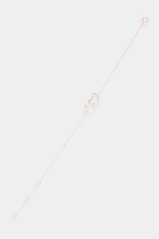 Pulseira Nunca sem ti Ouro rosa e diamantes