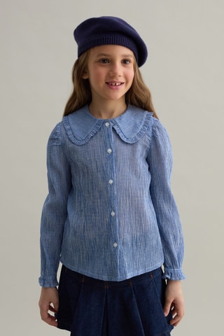 Béret en laine - Bleu marine