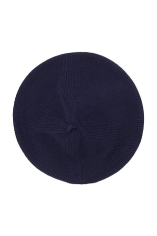 Béret en laine - Bleu marine