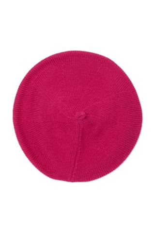 Béret en laine - Fuchsia