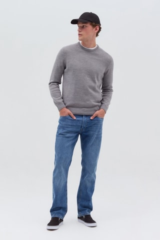 Pull - Gris clair chiné