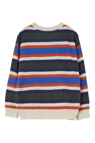 Pull - Bleu marine et écru