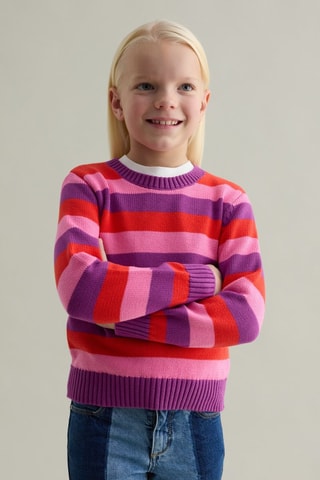 Pull - Violet et rose