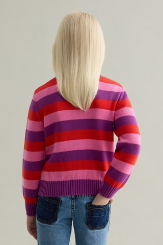 Pull - Violet et rose