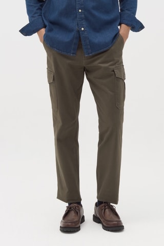 Pantalon cargo - Kaki