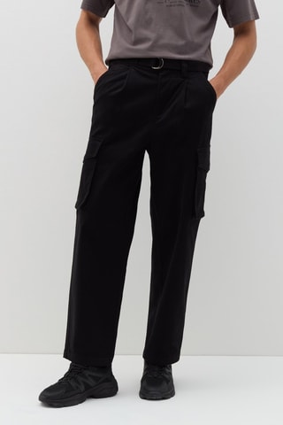 Pantalon cargo - Noir