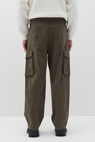 Pantalon cargo - Vert olive