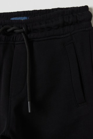 Jogging en coton biologique - Noir