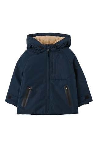 Parka à capuche - Bleu marine