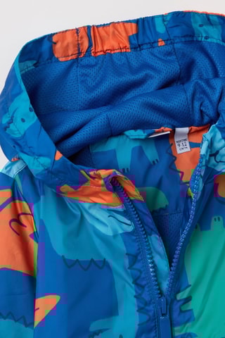 Veste à capuche - Bleu cobalt