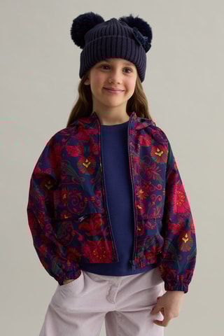 Veste à capuche - Fuchsia