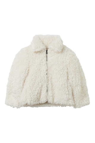 Veste en fourrure - Blanc