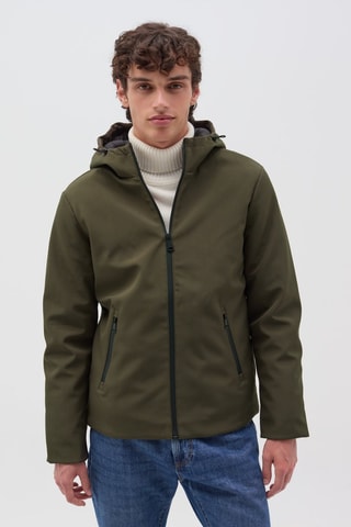 Veste à capuche - Kaki