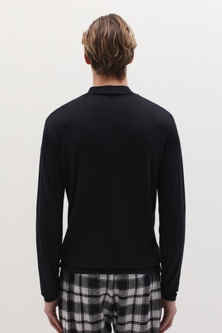 T-shirt de pyjama - Noir