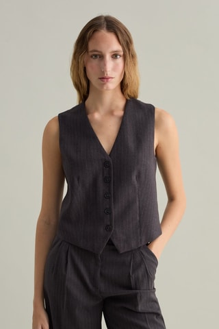 Gilet de costume - Gris foncé