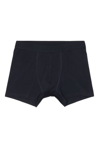 Boxer en coton biologique - Bleu marine