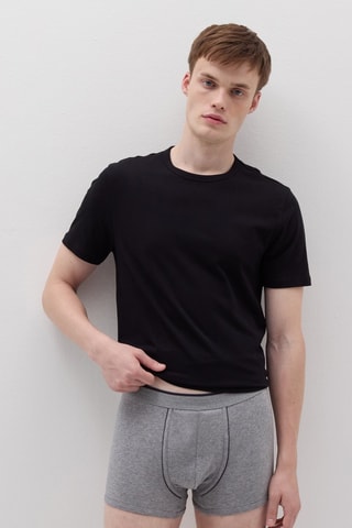 2 boxers - Gris chiné