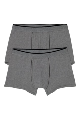 2 boxers - Gris chiné