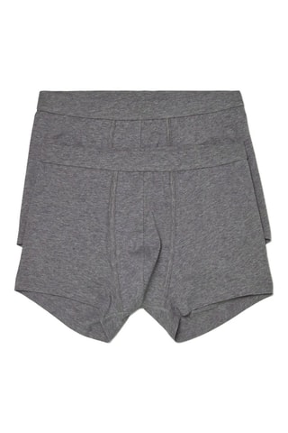 2 boxers - Gris chiné