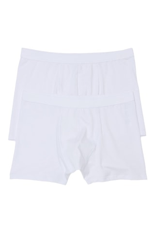2 boxers - Blanc