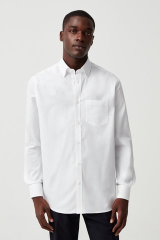 Chemise regular - Blanc