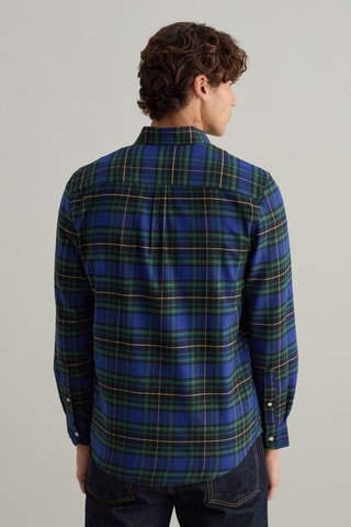 Chemise - Bleu marine et vert