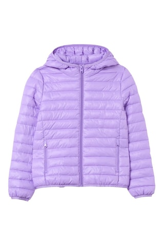 Doudoune à capuche - Violet