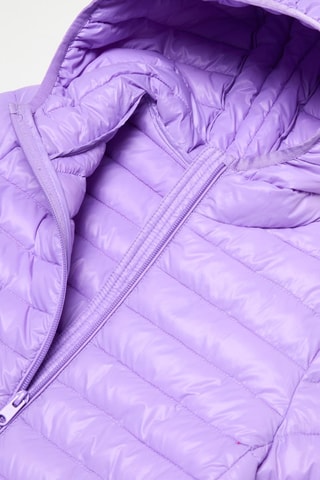 Doudoune à capuche - Violet