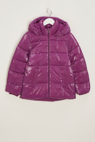 Doudoune à capuche - Violet